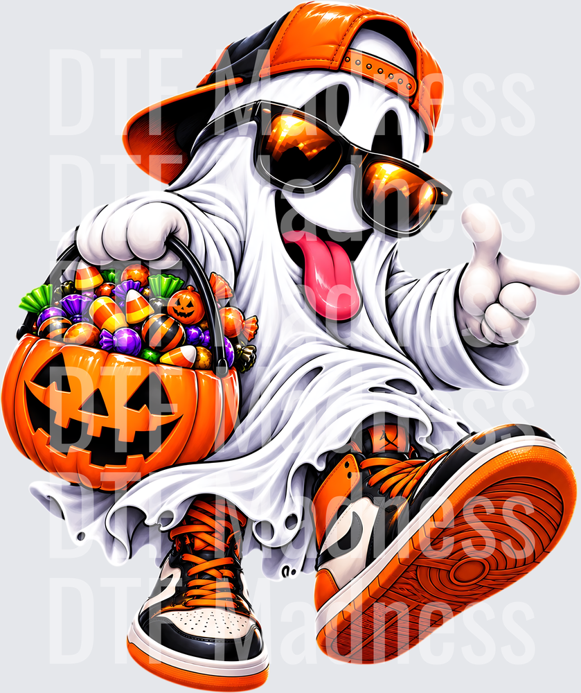 Hip-Hop Ghost Trick-or-Treating